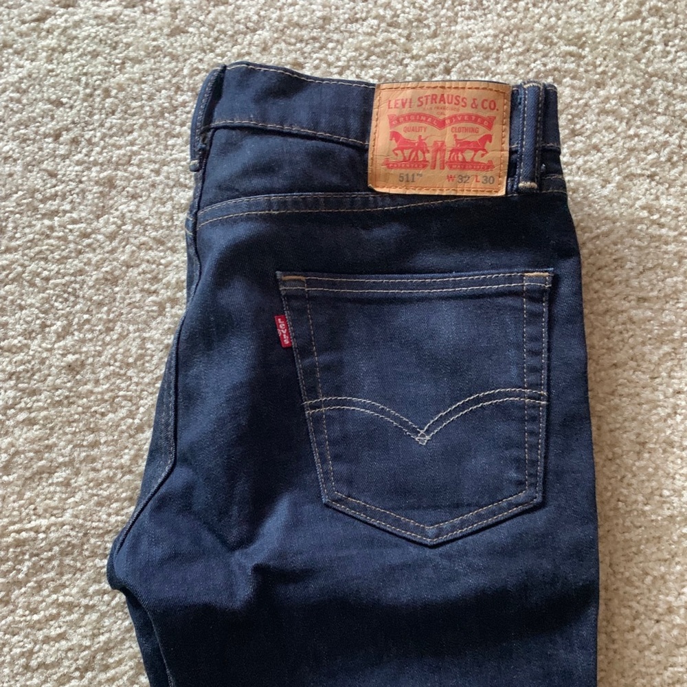 Levi’s 511 slim denim jeans sz 32 x 30